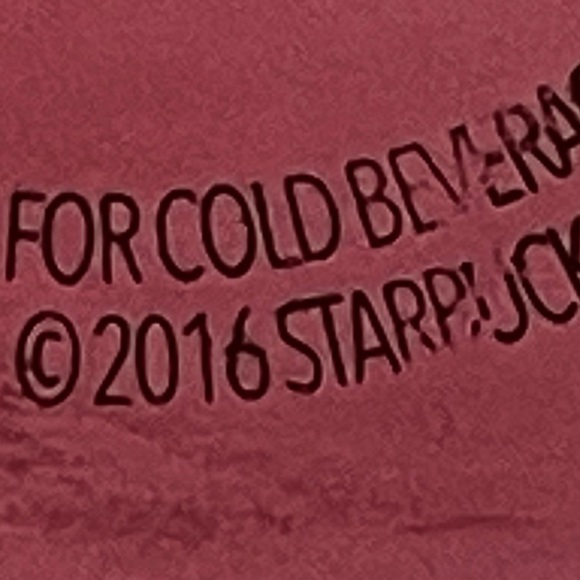 Starbucks Berry Pink 2016 Stainless Steel Cold Beverage Tumbler 24 oz. - Picture 16 of 16